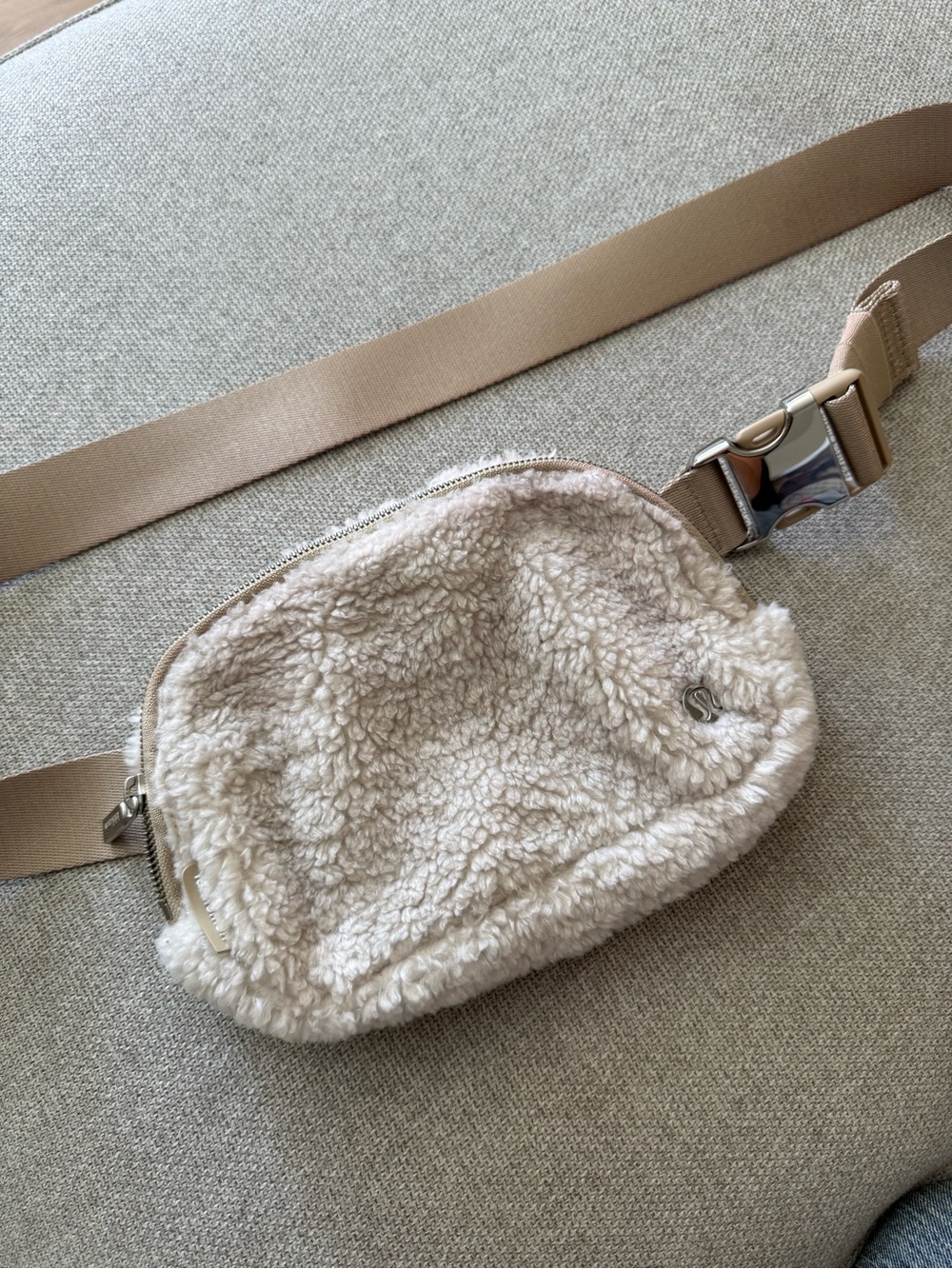 Lululemon Fur Belt Bag